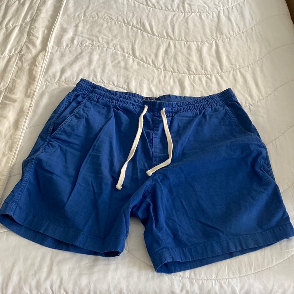 J. Crew 6” Dock Shorts. Medium. Royal blue. Gently worn. 6 inch inseam. Reg fit